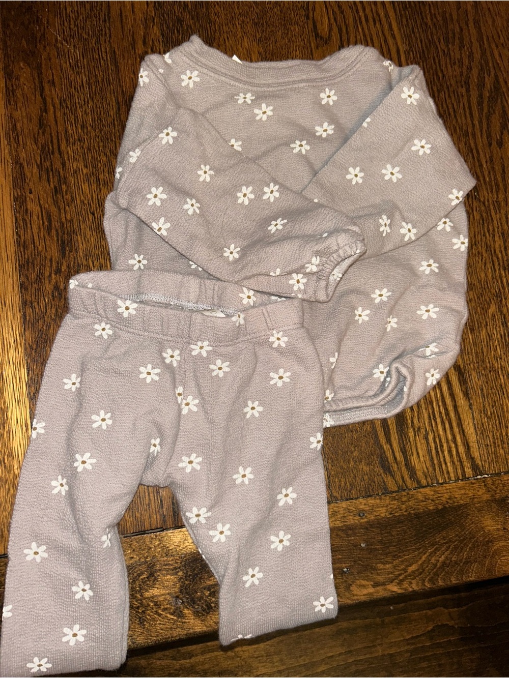 Rylee & Cru Baby Two-Piece Daisy Print Lounge Set